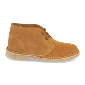 Botin Desert Boots, de Piel Serraje con Suele de Crepé