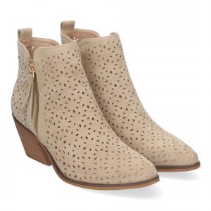 Botines de Tacón Campero para Mujer Elegantes y Comodos