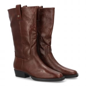 Bota clásica de caña media para mujer.