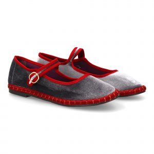 Bailarina con estampado liso para mujer.