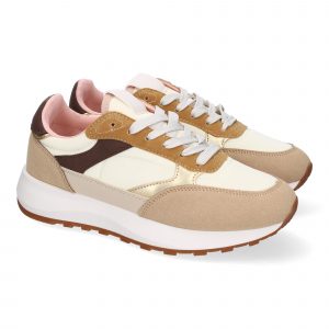 Zapatillas Planas Deportivas de Mujer Casual, Puntera Redonda